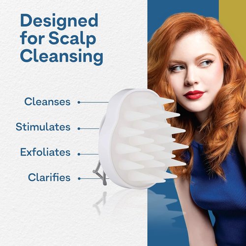 Colorproof Scalp Cleansing Brush - Deep Cleansing Scalp Scrubber for Healthier, Shinier Hair