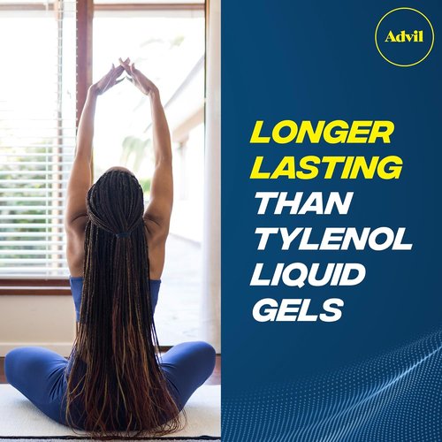 Advil Liqui-Gels Minis | Pain Reliever & Fever Reducer with 200mg Ibuprofen - 200 Liquid Capsules
