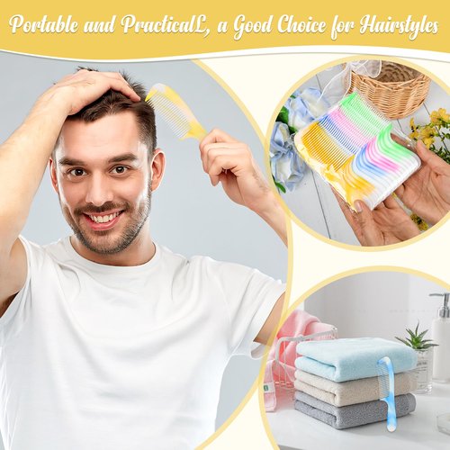 400 Pcs 5.5 Inch Bulk PP Plastic Hair Combs for Hygiene Kits and Mass Distribution in Hotels Shelters Schools and Charities