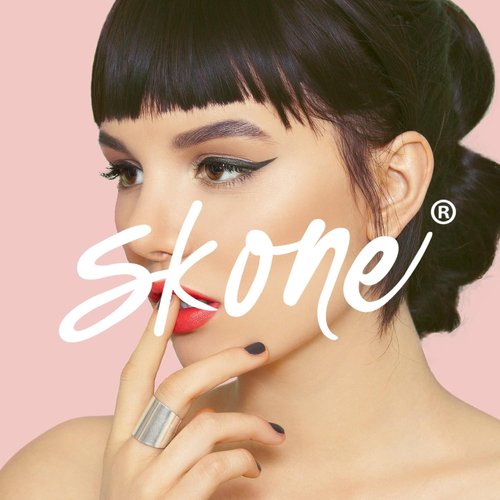 Skone Waterproof Liquid Eyeliner - Long-Lasting & Smudge-Proof Tattooed Pen - Jet Black (0.07oz)