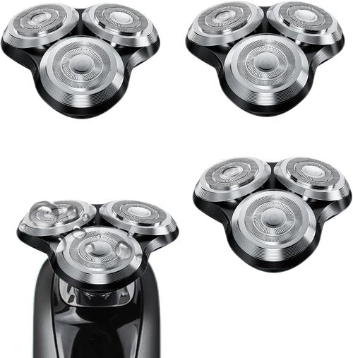 Philips Norelco SH90 Replacement Heads - Upgrade Double-Layer Precision Blades (3 Pack)