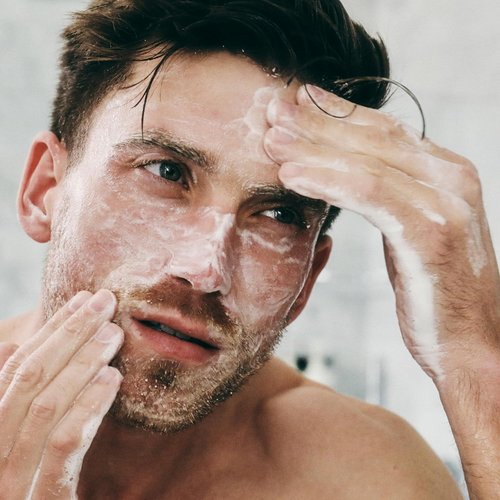 Brickell Men's Acne Face Wash - Natural & Organic Formula with 2% Salicylic Acid | 6 Ounces for Clear Skin