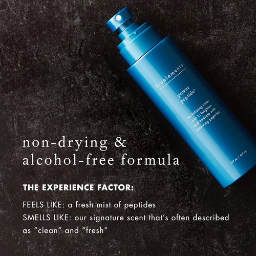Bioelements Power Peptide Facial Toner - Age-Fighting, Non-Drying & Alcohol-Free - 6 fl oz - Vegan & Gluten-Free