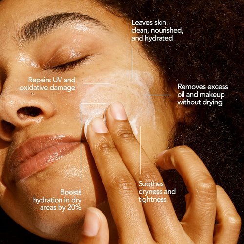 Doré Daily Face Cleanser - Gel to Milk Hydrating Formula for Dry & Sensitive Skin | 5 fl oz (150 ml)