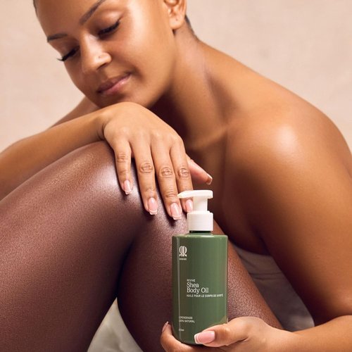 R&R Skincare Revive Shea Body Oil - Fast-Absorbing Hydrating Oil with Lemongrass | Nourishing for Dry Skin