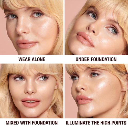 Charlotte Tilbury Hollywood Flawless Filter - Multi-Use Makeup Primer & Illuminating Highlighter for Smooth Skin