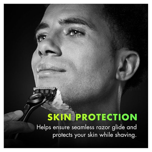 GilletteLabs Rapid Foaming Shave Gel for Men - 7oz | Pack of 2 for Effortless Shaving