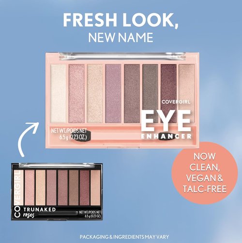 COVERGIRL Eye Enhancer Eyeshadow Palette - 815 Roses | Vibrant Colors for Stunning Looks