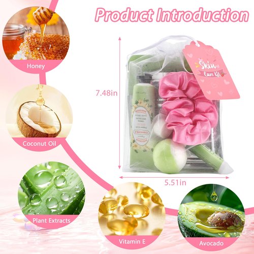 Jutqut 120PCS Spa Party Supplies for Girls, Include Facial Masks, Lip Mask, Under Eye Patches, Lip Balm, Foot Bath Bombs, Hand Cream, Compressed Towel, Hair Band, Sleepover Party Supplies for Girls