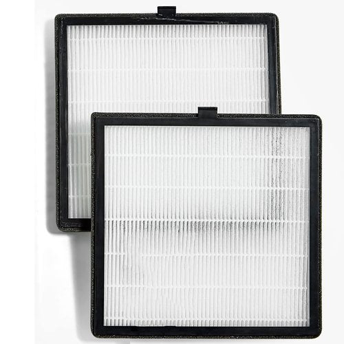 L'UGX Nail Dust Collector Filter, 2Pcs Reusable Filter for 70W Rechargeable Nail Dust Vacuum Machine