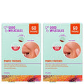 Good Molecules Pimple Patches Pack 2 – 120 Patches (60 × 2 Pack) | Ultra-Thin Hydrocolloid Acne Patches to Conceal Breakouts, Blackheads & Blemishes
