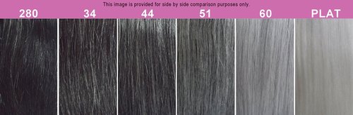 FOXY SALON WEAVE - STRAIGHT08 (Foxy Silver - Weave) - Human Hair Weave in 51