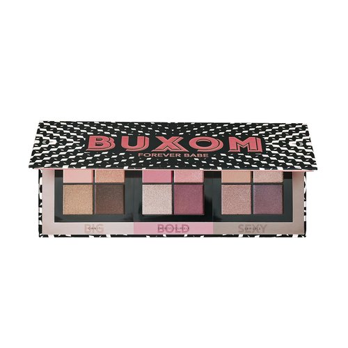 BUXOM Eyeshadow Palette - High-Pigment, Primer-Infused Shades for Long-Lasting Wear | Talc-Free & Cruelty-Free