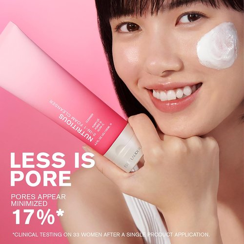 Estée Lauder Nutritious 2-in-1 Foaming Face Wash Cleanser & Mask - Pore Minimizer Solution