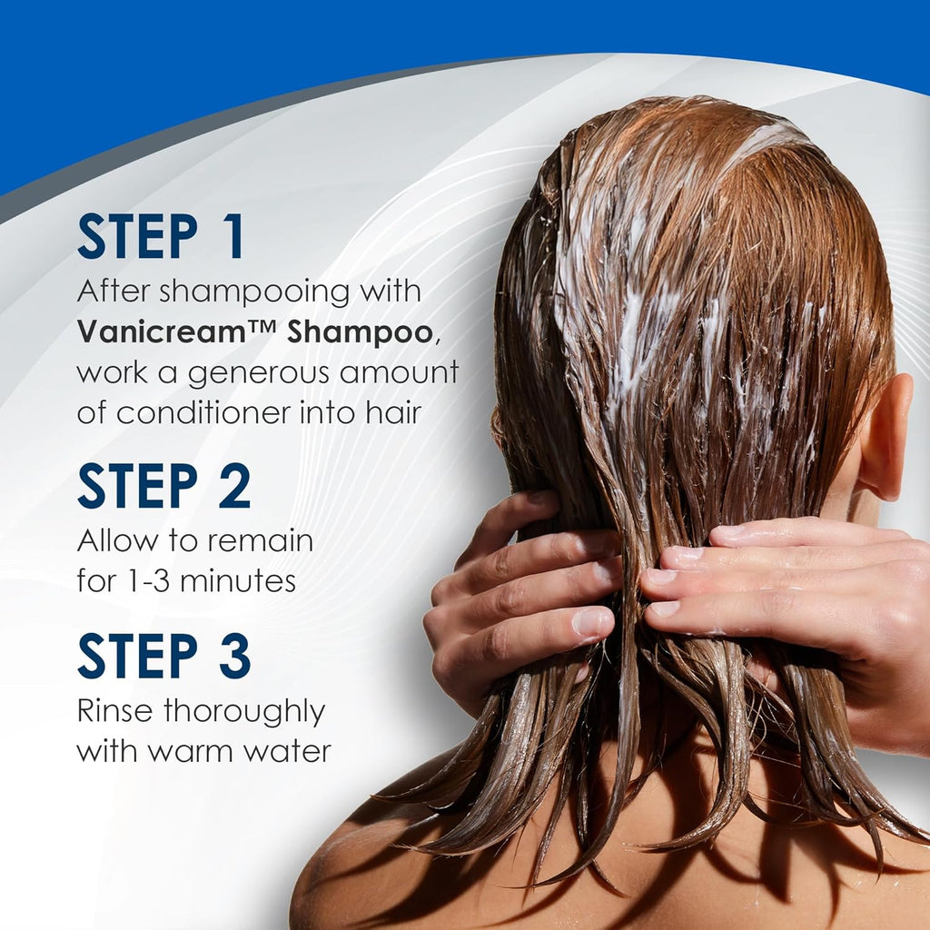 Vanicream Conditioner - pH Balanced Formula for All Hair Types & Sensitive Scalps | 12 Fl Oz, Fragrance-Free