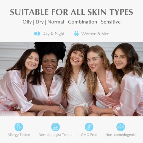 EnaSkin Retinol Collagen Face Cream: Wrinkle Cream for Women, Neck & Décolleté Anti Aging Moisturizer with 7% Hyaluronic Acid Serum - Day/Night Skin Firming & Tightening, 1.7 Oz