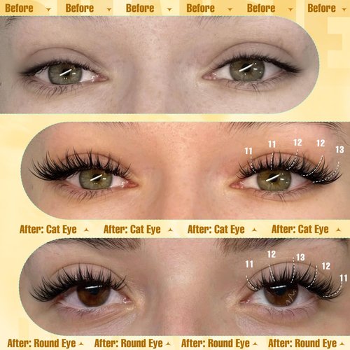 Manga Lash Clusters Wispy Eyelash Clusters Natural 180pcs Individual Lashes Spiky Lashes Clusters C Curly Cluster Eyelash Extensions 11-13mm DIY at Home Eyelashes Clusters by Ruairie