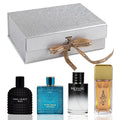 A CENTER Men's Cologne Gift Set - Luxury Fragrance Collection in Premium Presentation Box | Perfect Valentine's Day Gift | 4 x 3.4 FL oz