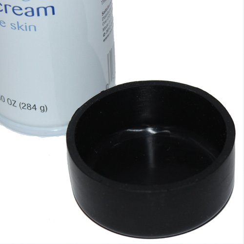 Rust-O-Less | Stops Shaving Cream Can Rust | Black | Regular-Gel Sized