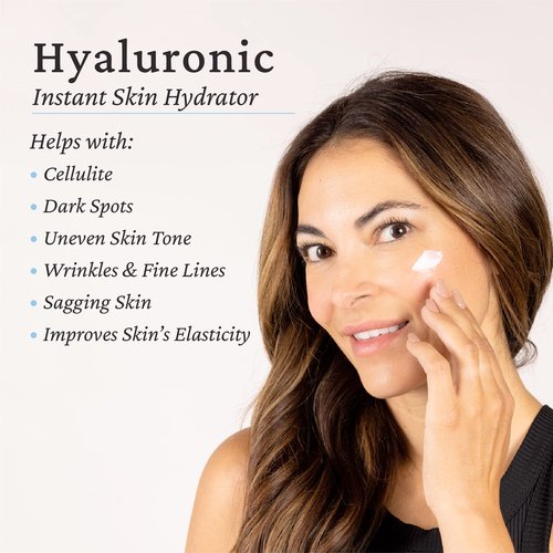 Elastalift Hyaluronic Acid Moisturizer Body Lotion | Anti Aging Skin Care Body Cream & Face Lotion Diminishes Look Of Wrinkles, Sagging Skin, Crepey Skin, Cellulite, Stretch Marks, Dry Skin, 15 Fl Oz