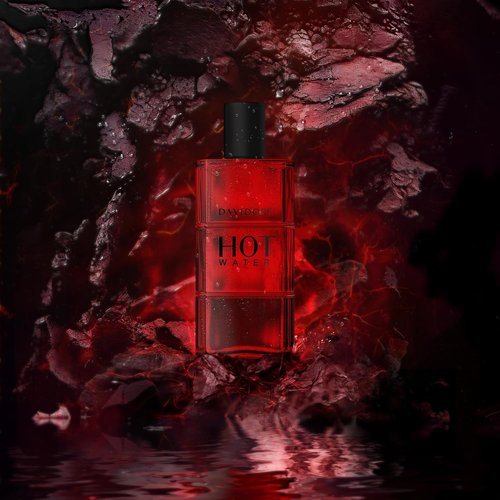 Davidoff Hot Water Eau de Toilette | Ambery Men's Cologne with Basil, Paprika & Benzoin – Long-Lasting Luxury Fragrance