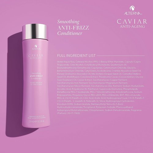 CAVIAR Anti-Aging Conditioner - Smoothing & Anti-Frizz Formula for Medium to Thick Hair | Sulfate-Free