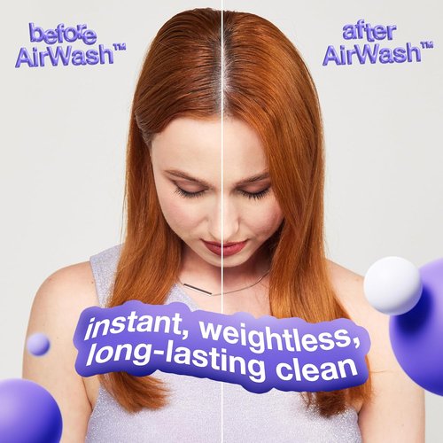 K18 AirWash™ Dry Shampoo - Non-Aerosol Formula for Balanced Scalp & Oil Control