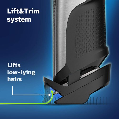 Philips Norelco Beard Trimmer & Hair Clipper Series 5500 - Cordless, Washable Design for Easy Cleaning | BT5511/49