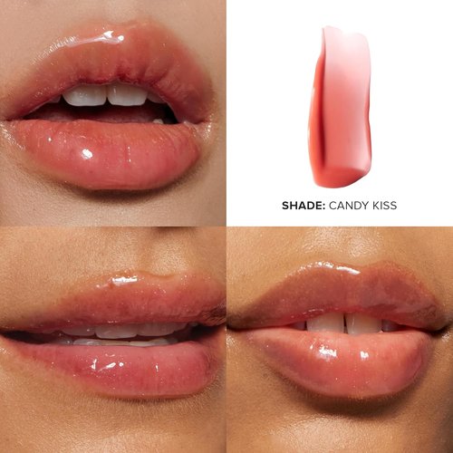 Nudestix Hydrating Peptide Lip Butter - Glossy Lip Balm with Avocado & Shea Butter for Ultimate Hydration | Vegan & Cruelty-Free