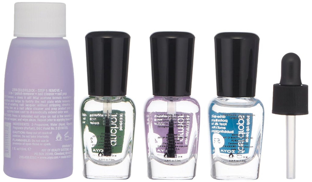 Zoya Mini Nail Polish Kit - Vibrant Colors for Perfect Manicure | 4-Piece Set