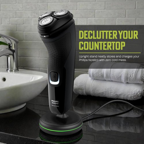 Philips Norelco Charging Stand - Dock with LED Light Indicator & USB Cable for Models 2400, 5000X, 7200, 3600