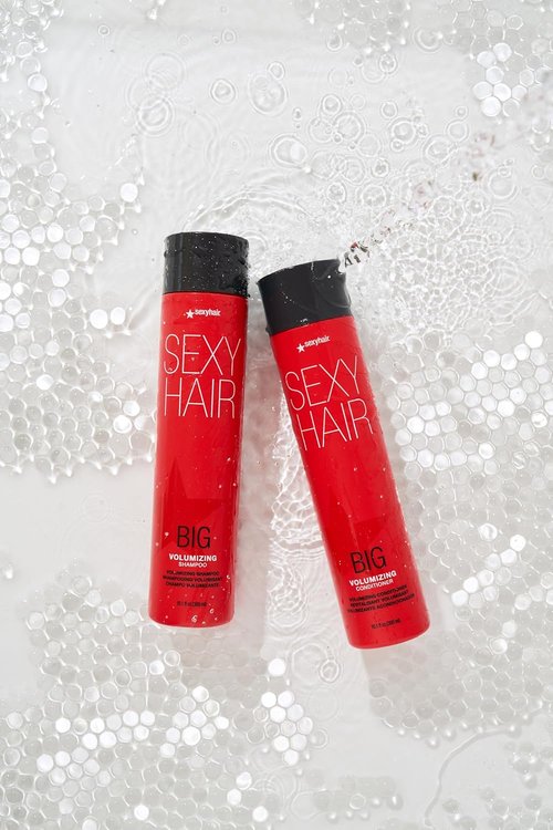 SexyHair Big Volumizing Shampoo & Conditioner - Moisture & Hydration | Sulfate-Free for All Hair Types