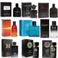 A CENTER Men's Cologne Sampler Set - Luxury Fragrance Variety Pack | 9 x 100ml Woodsy, Citrus, Spicy & Fresh Scents