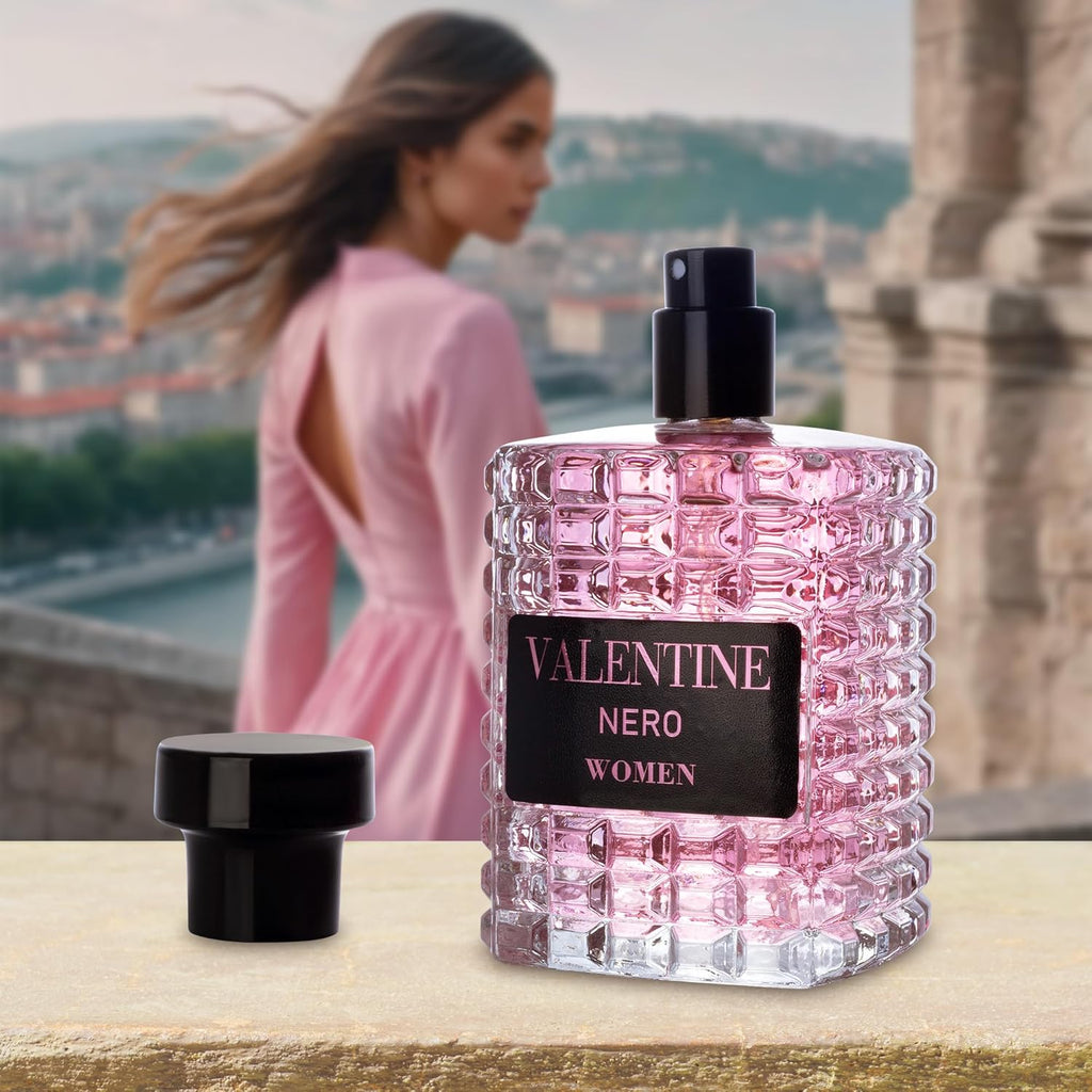 Urban Collection Valentine Eau De Parfum - Amber Floral & Bourbon Vanilla Fragrance | 100ml Elegant Bottle