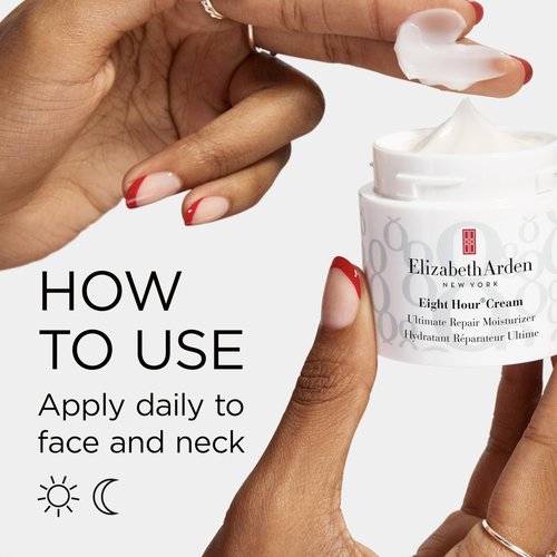 Elizabeth Arden Eight Hour® Cream Ultimate Repair Moisturizer Skin Care Face Moisturizer Face Cream Facial Moisturizer - 1.7 Fl Oz.