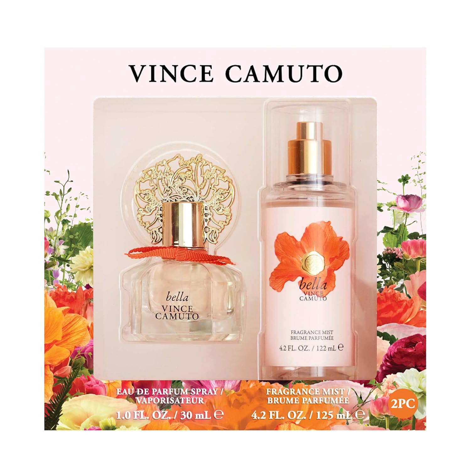 Vince Camuto Bella Eau de Parfum Gift Set - Women's Fragrance, 1.0 Fl Oz | Perfect for Any Occasion