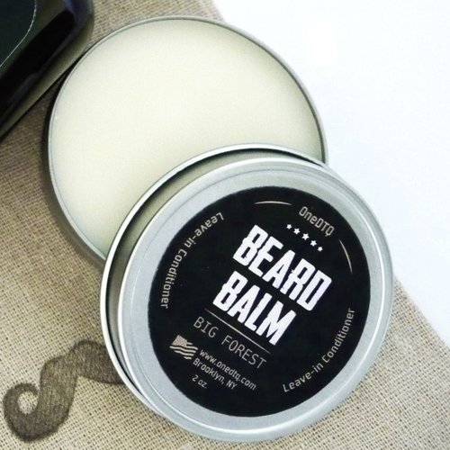 Big Forest Beard Balm - Premium Beard Butter for Men | 2 OZ of Organic Oils & Shea Butter - Light Hold for All Styles