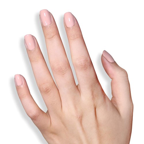 LONDONTOWN Gel Nail Polish - Long-Lasting, Chip-Resistant Glossy Shimmery Natural Beige Brown | 12ml/.40fl oz
