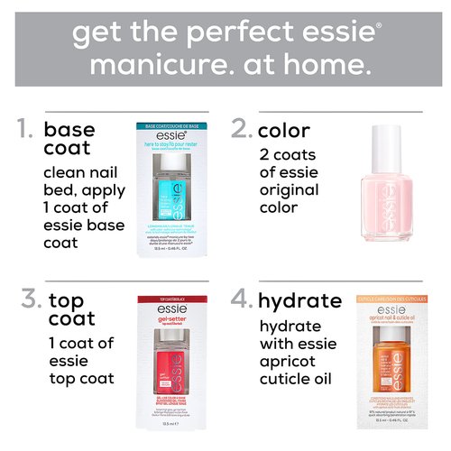 essie Nail Care, Matte About You Top Coat, Vegan, Mattifying Nail Polish, 0.46 fl oz
