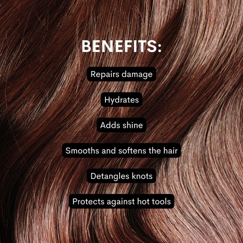 Pallure Bond N' Shine Leave-In Conditioning Spray - Heat Protectant for Detangling & Repairing Dry, Frizzy Hair | 250 ml