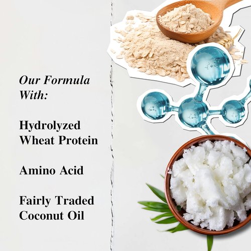 Kiehl's Amino Acid Shampoo - Strengthening Formula with Coconut Oil | Clarifies & Hydrates All Hair Types