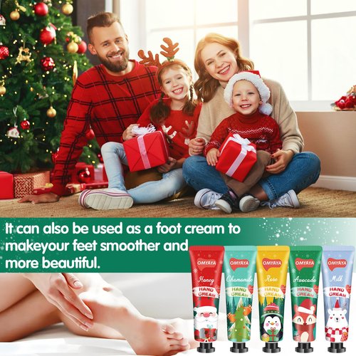 70 Pack Christmas Hand Cream Gift Set, Hand Lotion Travel Size, Mini Hand Cream, Lotion bulk,Stocking Stuffers Christmas Holiday Gifts For Women Coworker,Moisturizing Hand Creams for Dry Cracked Hands