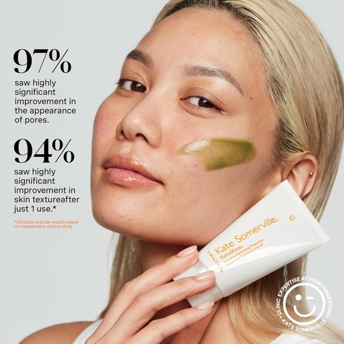 Kate Somerville ExfoliKate Intensive Exfoliating Treatment - Salicylic & Lactic Acid Facial Scrub & Mask, 0.5 Fl Oz
