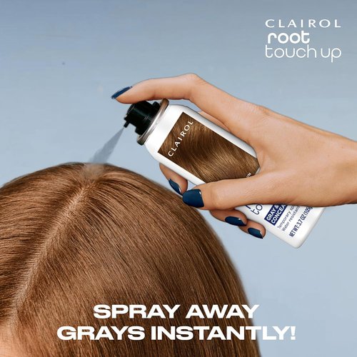 Clairol Root Touch-Up Hair Coloring Spray - Black Color for Quick Coverage | 1 Pack