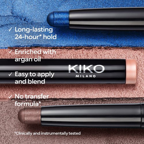 KIKO Milano Long Lasting Eyeshadow Stick - Creamy Formula for Extreme Hold & Vibrant Color