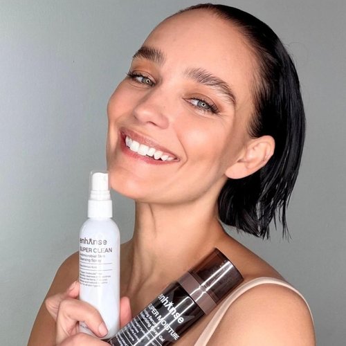 RejuveNAD Mattifying Milk Anti-Shine Spray - Hydrating Hyaluronic Acid & Rice Powder, 3.4 Fl Oz