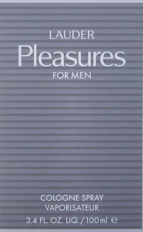 Estee Lauder Pleasures For Men Cologne Spray - 3.4 Oz | Fresh & Invigorating Fragrance