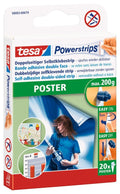 tesa UK POWERSTRIPS POSTER 20x, white, 58003-00079-04