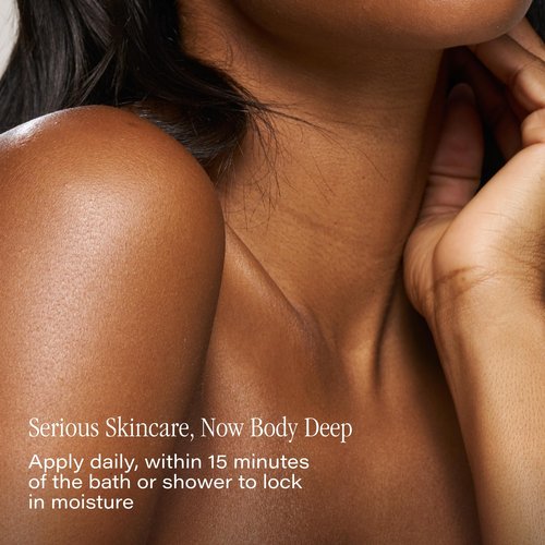 SKINN Anti-Aging Luminous Body Butter for Dry Skin - Long Lasting Ultra Moisturizing Cream for Dryness, Dullness & Rough Skin Texture - Quick-Absorbing & Non-Greasy with Vitamin C & Manuka Honey