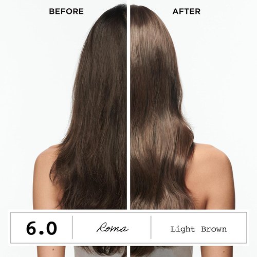 Clairol ColorStrong Permanent Hair Dye - Ammonia-Free, 100% Gray Coverage, 6.4 Light Copper Brown